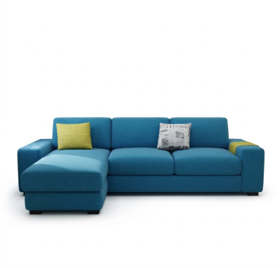 L-shaped Scandinavian sofa