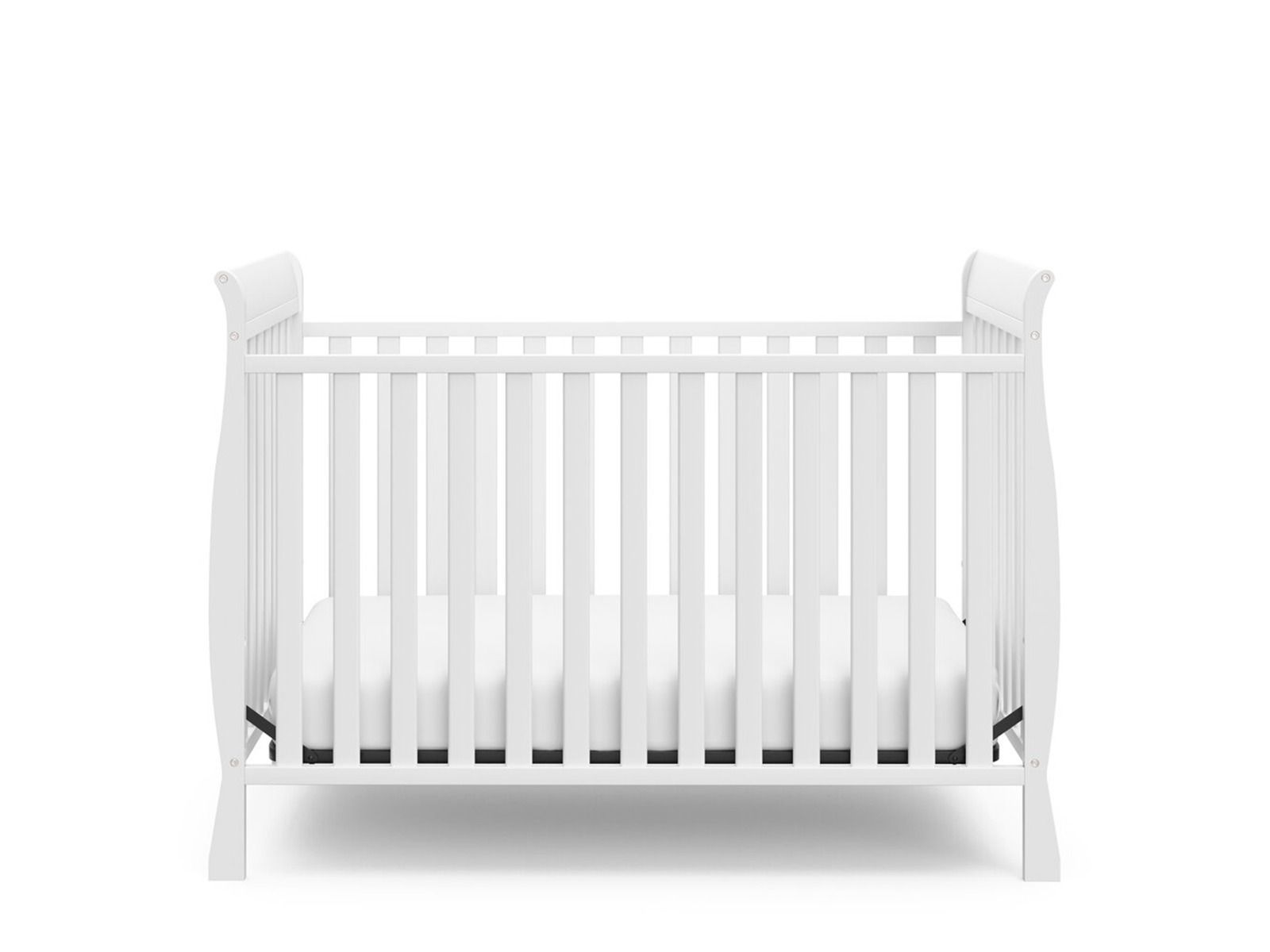 White Baby Cot – Modern Design