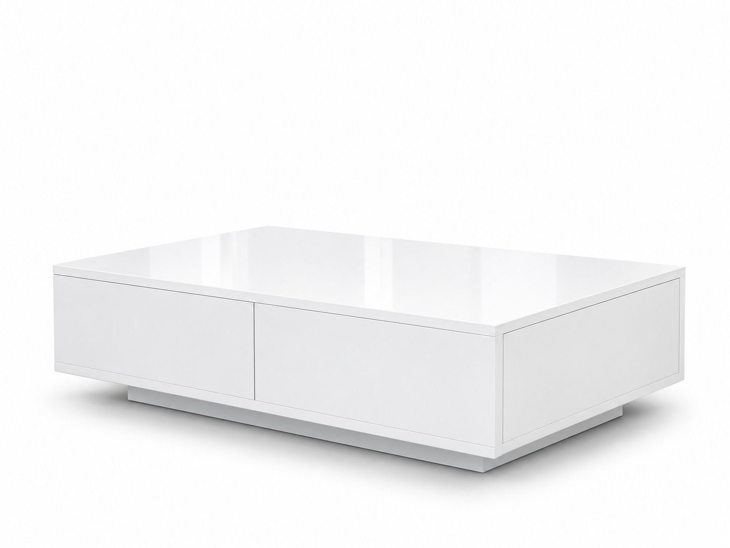 Glossy White Coffee Table